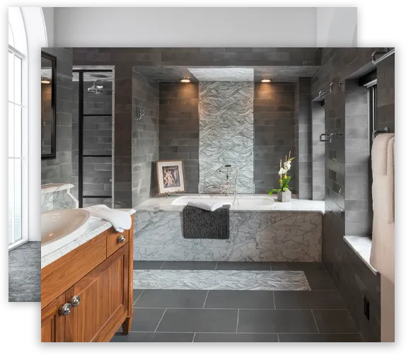 Book Cadillac Building Detroit Master Bath Renovation Fusion Buiding 8