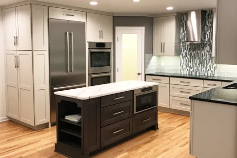 Fusion Building Kitchen Rennovation Commerce Township, MI Featured